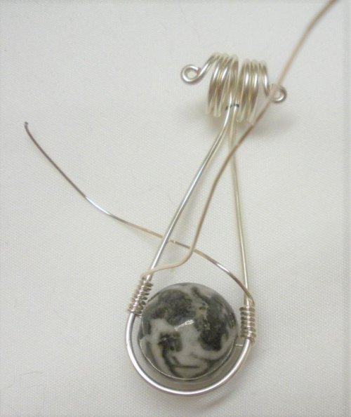 Judy Larson's Make Simple Wire Slide Bails - , Findings & Components, Toggles & Clasps, Earwire & Headpin, Coiling, Coiling Wire, Wire Coiling, simple slide bails